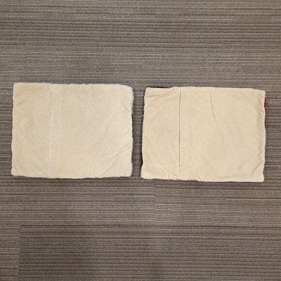 Grandin Road Pillow Covers Pair Darts Billiard Pool Balls Game Room Man Cave - Picture 5 of 7